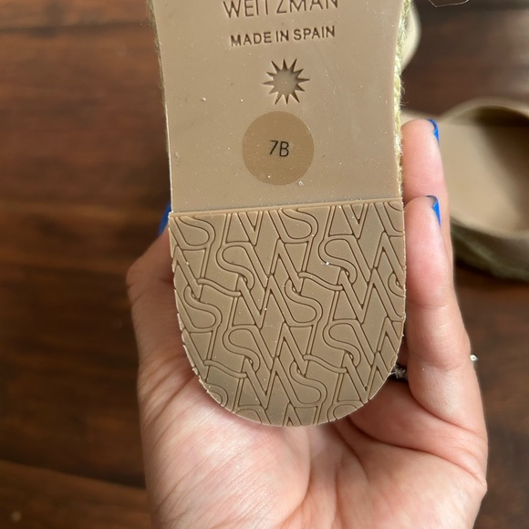 stuart weitzman mirela espadrille wedge - Picture 3 of 3